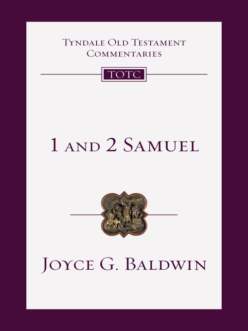Title details for 1 and 2 Samuel by Joyce G. Baldwin - Wait list